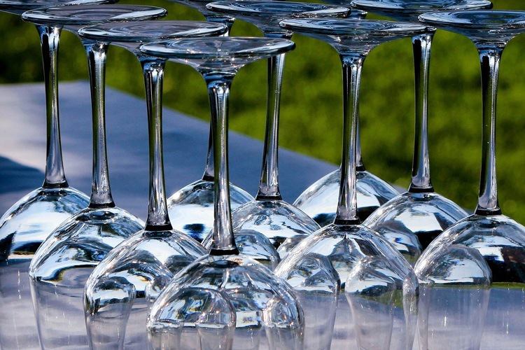 Waschab Einsatzbereich: Gläser